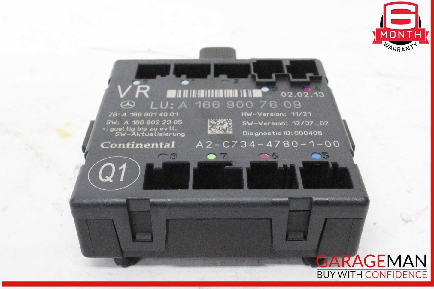12-20 Mercedes X166 GL450 CLA45 AMG Front Right Side Door Control Module OEM