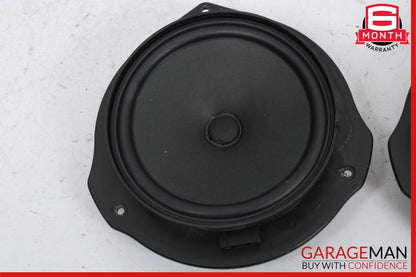 08-14 Mercedes W204 C250 Front Right & Left Door Sound Speakers Set of 2 OEM