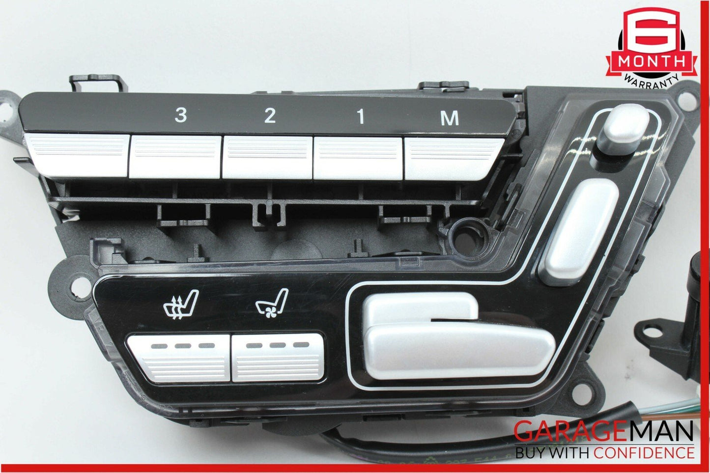 07-13 Mercedes W221 S550 CL550 Front Right Side Seat Adjust Control Switch Set