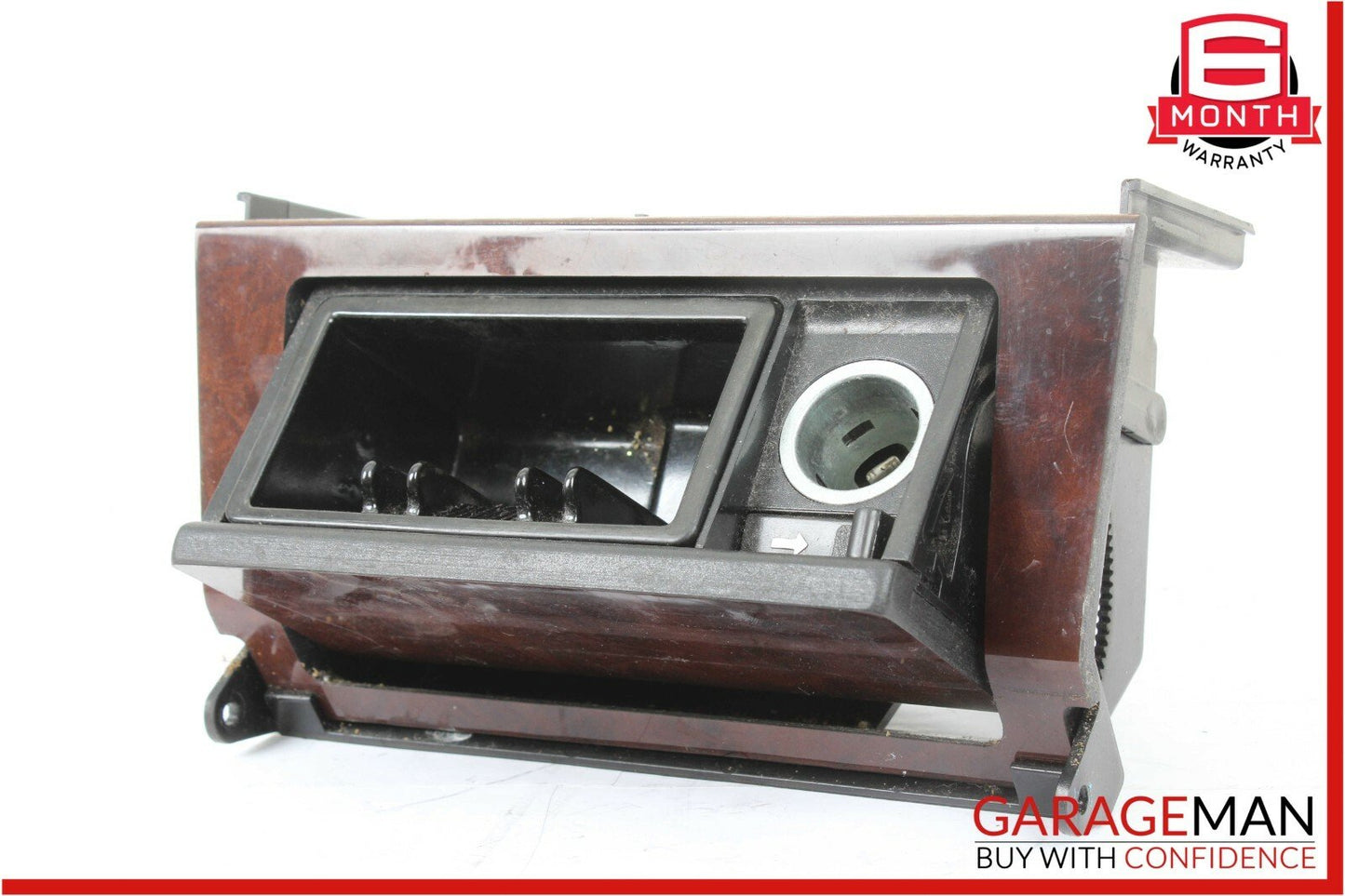 94-00 Mercedes W202 C230 Center Console Ashtray Ash Tray Compartment Wood