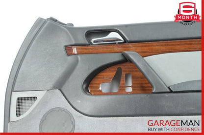 92-99 Mercedes W140 S300 Front Right Side Interior Door Panel Cover Grey OEM