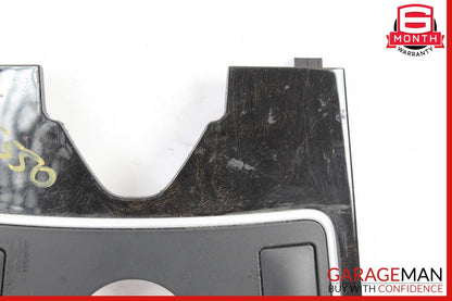 10-13 Mercedes W212 E350 E250 Center Console Switch Trim Cover Bezel Black