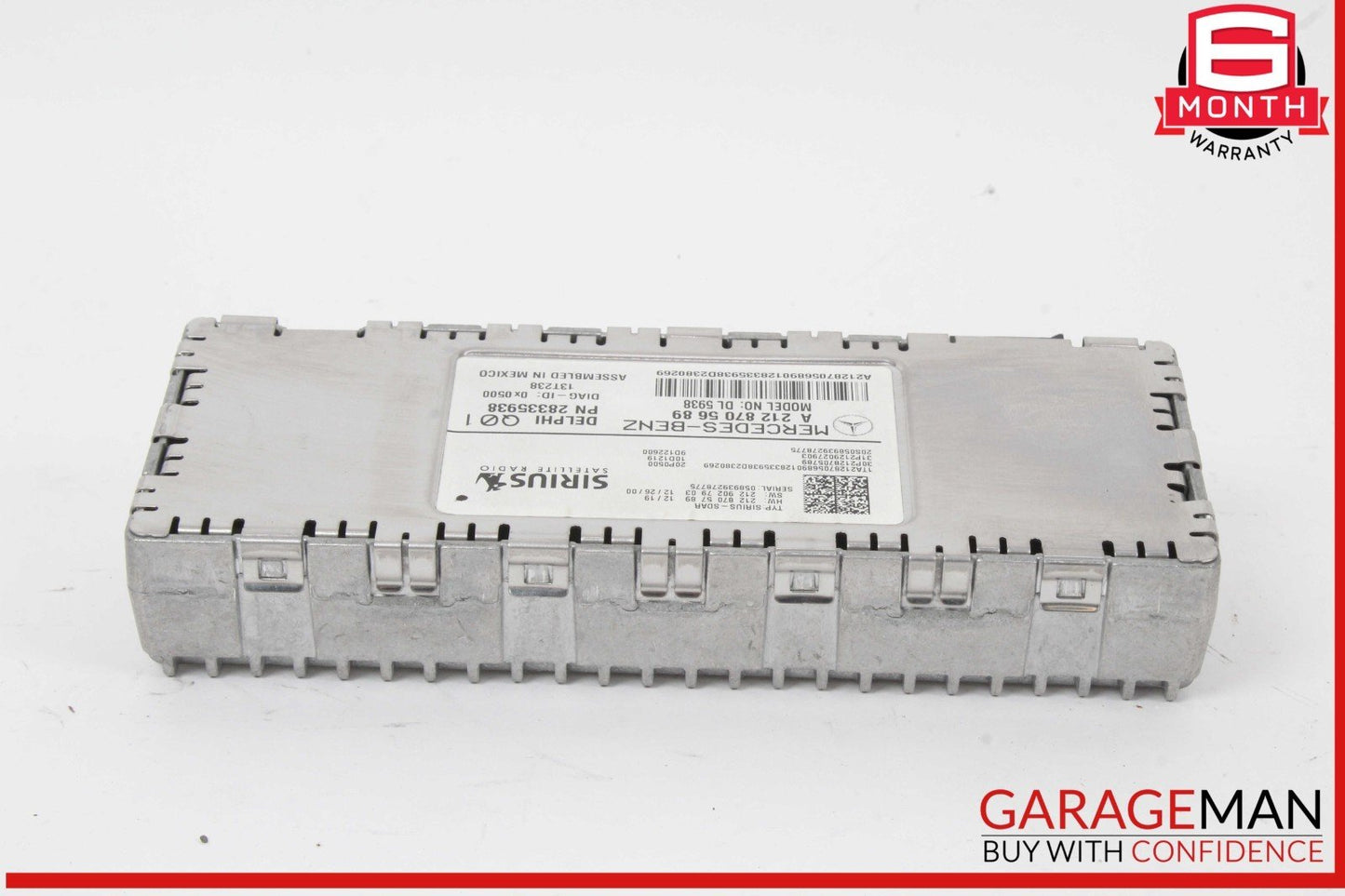 14-19 Mercedes R172 SLK250 ML350 Sirius Satellite Radio Receiver 2128705689 OEM