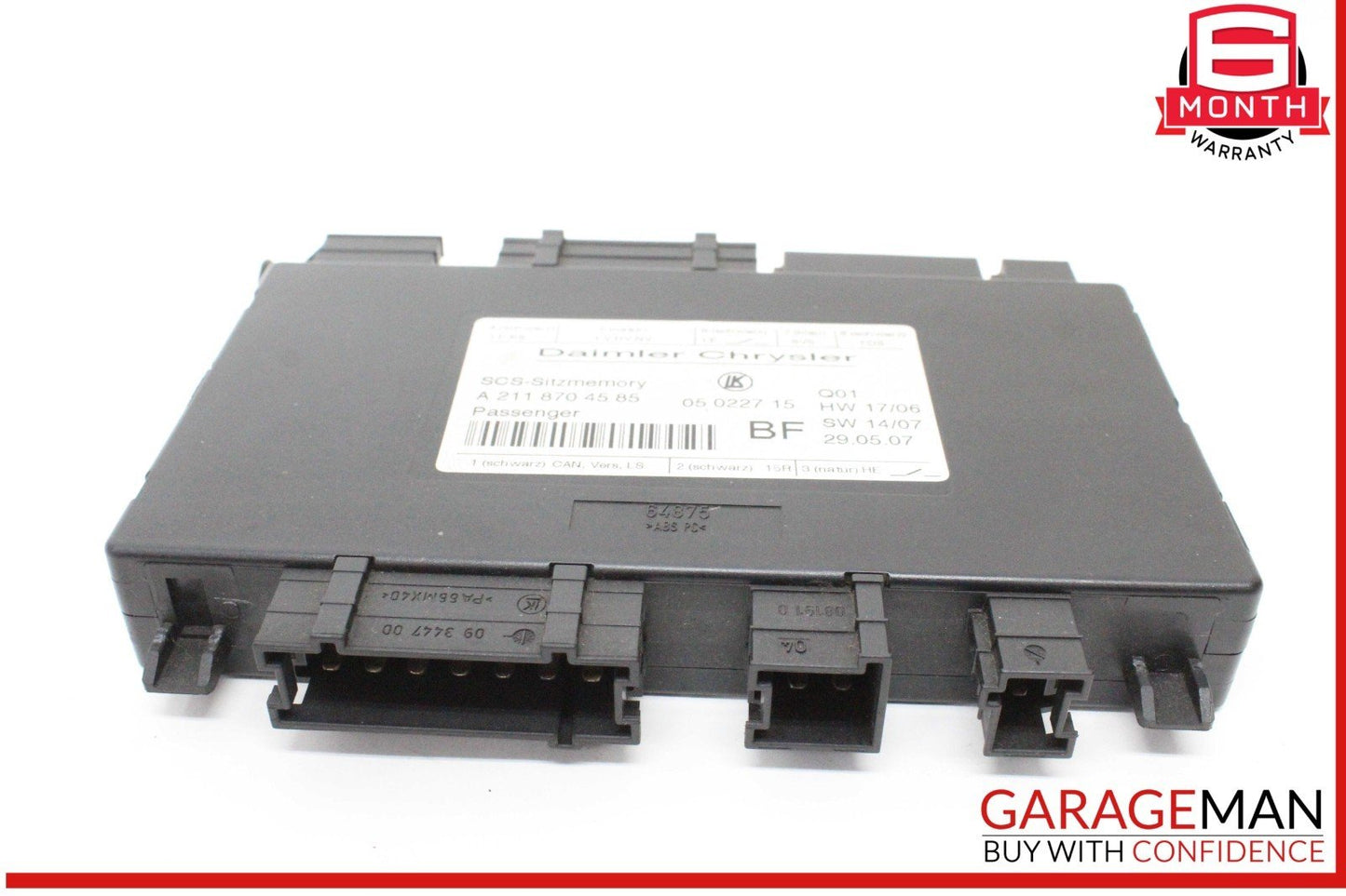03-12 Mercedes W211 E350 CLS550 ML350 Front Right Seat Control Module OEM