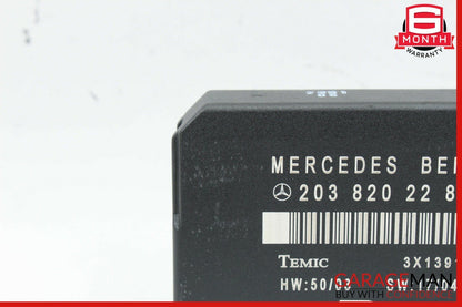 01-07 Mercedes W203 C280 C55 AMG Rear Right Side Door Controller Module Unit