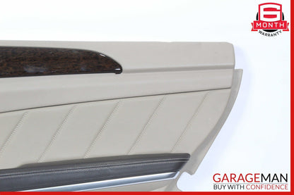 13-16 Mercedes X166 GL350 Rear Right Side Interior Door Panel Cover Trim Assy
