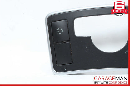 10-13 Mercedes W212 E250 E350 E550 Center Console Switch Block Trim Cover Bezel