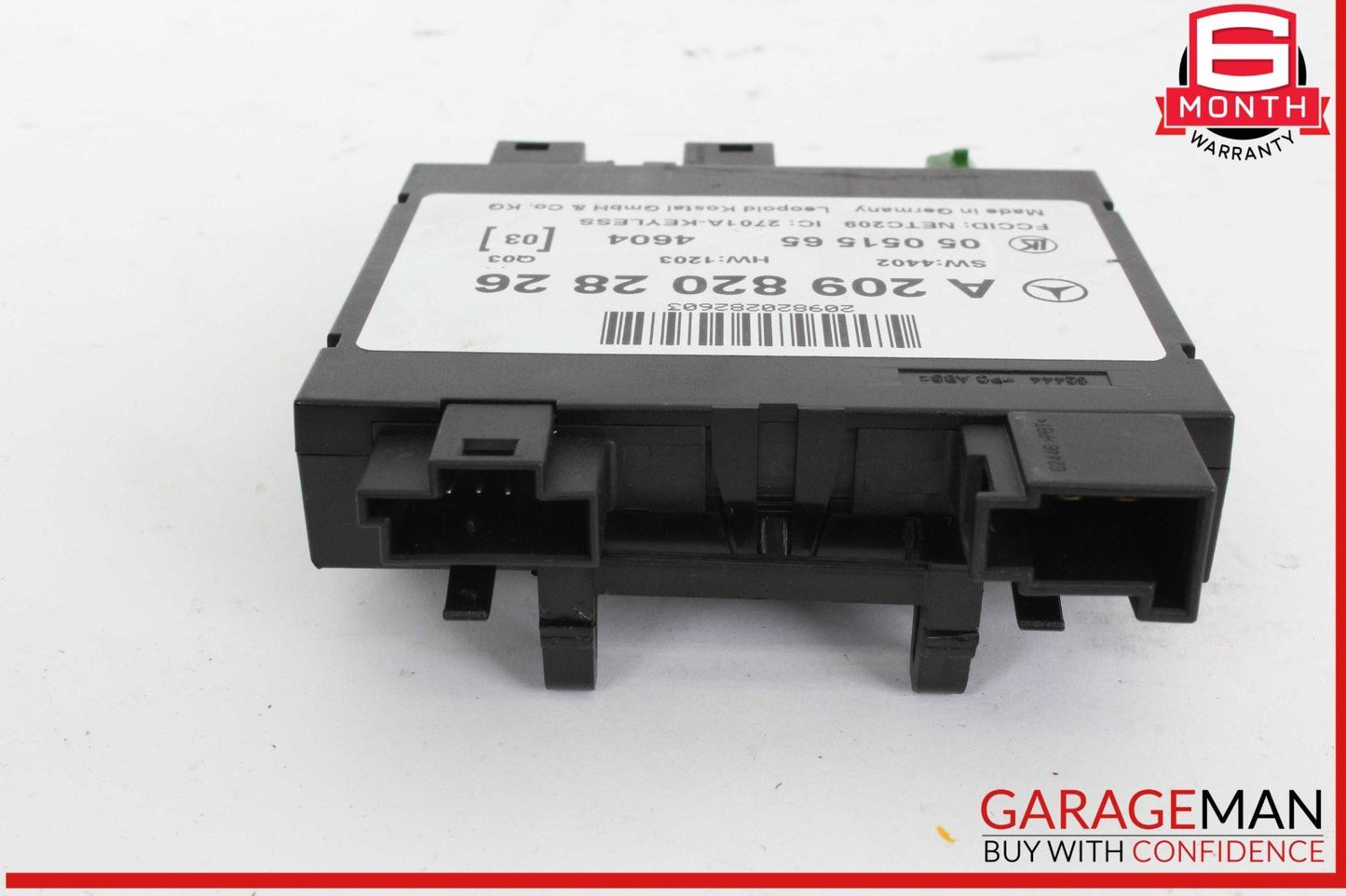 03-09 Mercedes W209 CLK350 CLK550 CLK55 Antenna Keyless Module Unit
