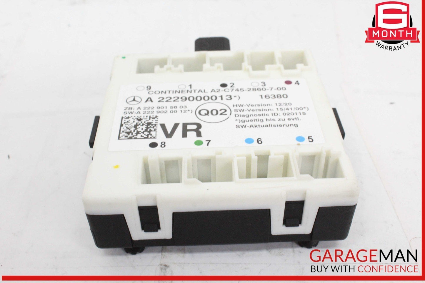 15-20 Mercedes W205 C300 Front Right Passenger Side Door Control Module Unit OEM