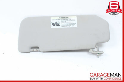 06-08 Mercedes W251 R350 R320 Front Right Side Sun Visor Sun Shade Cover Gray