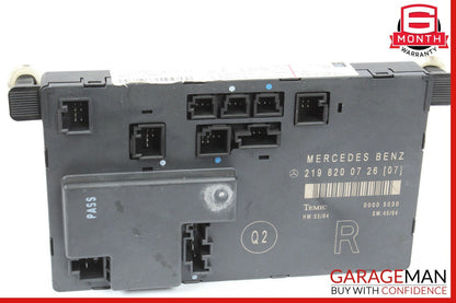 06-11 Mercedes W219 CLS350 CLS500 Front Right Side Door Controller Module Unit