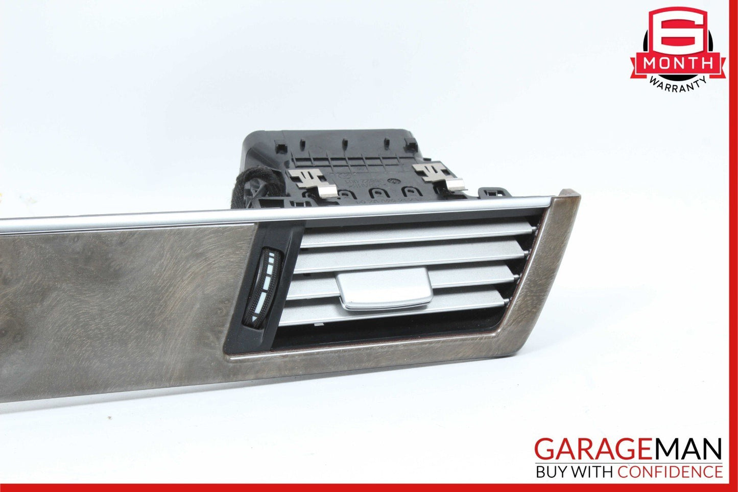 10-13 Mercedes W212 E350 Center Dash A/C Air Vent Hazard Light Trim Assembly OEM