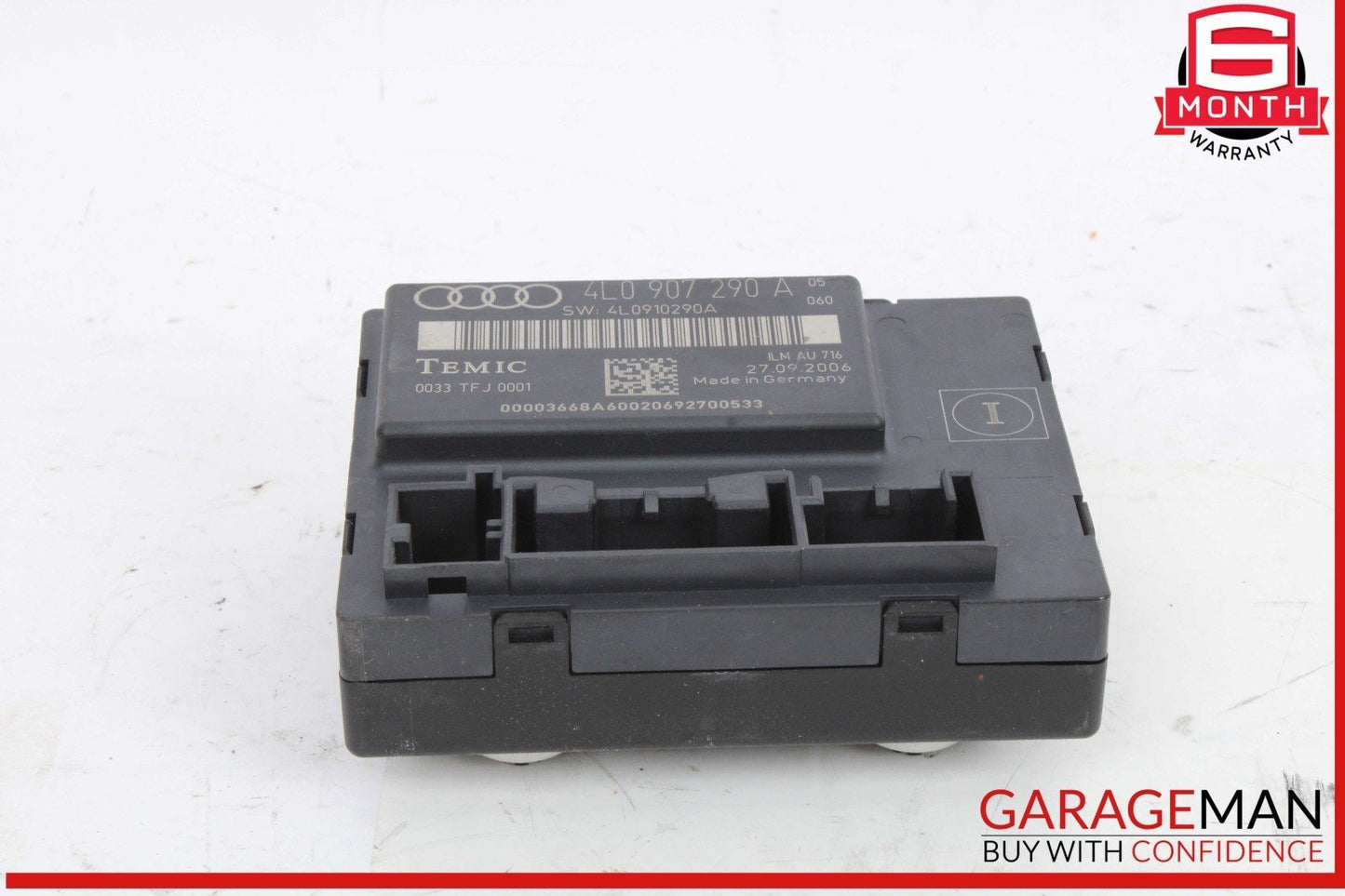07-15 Audi Q7 Comfort Control Module Unit CCM Temic 4L0907290A OEM