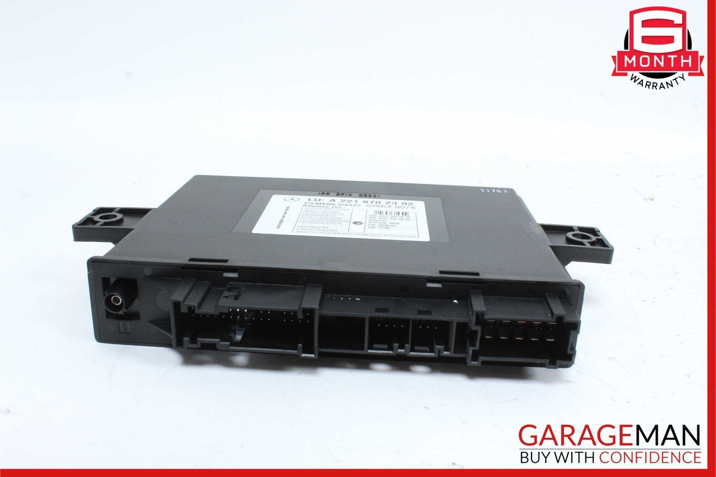 07-13 Mercedes W221 S550 CL550 Keyless Go Control Module Unit 2218702392 OEM