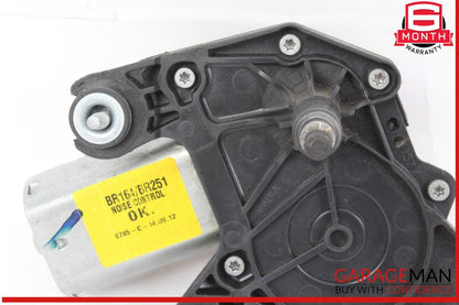 06-19 Mercedes X164 GL450 Rear Glass Windshield Wiper Motor 2518200042 OEM