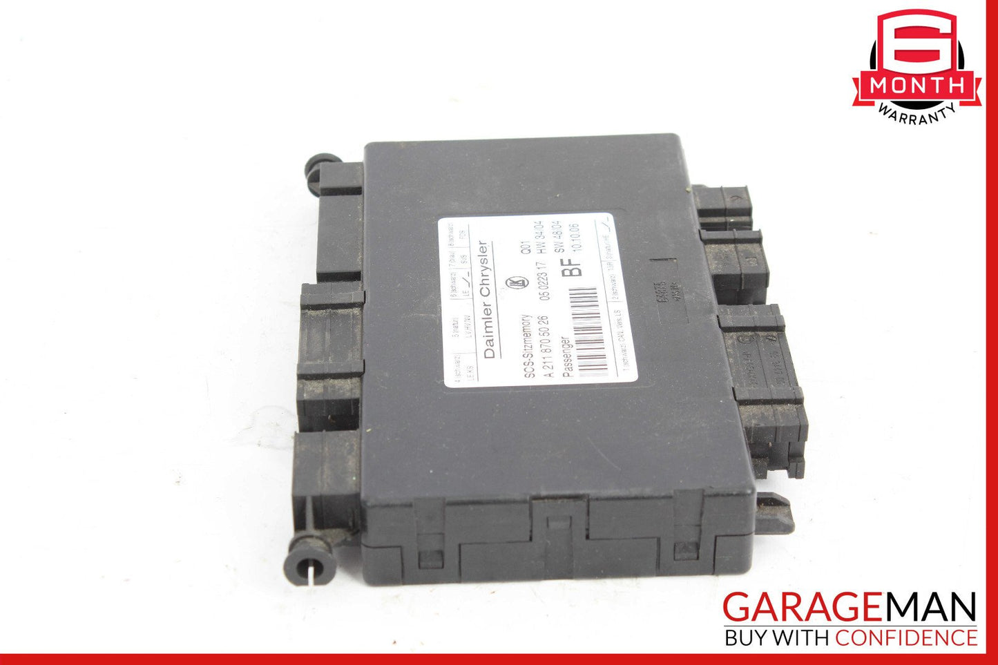 03-13 Mercedes X164 GL450 Front Right Side Under Seat Control Module OEM