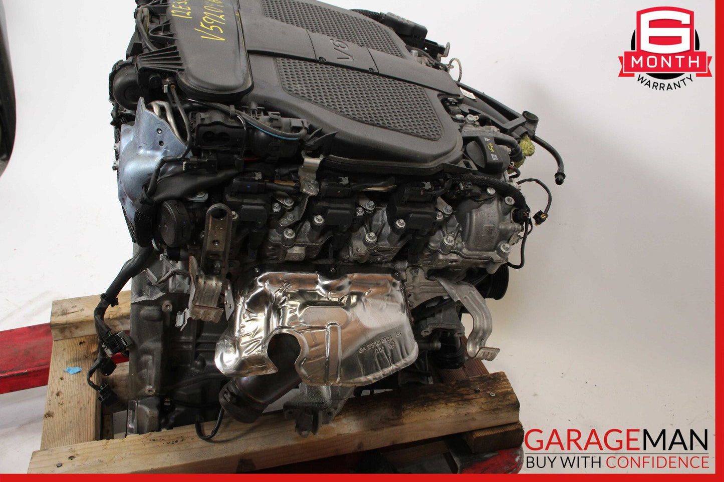 12-15 Mercedes W212 E350 C350 3.5L V6 RWD Engine Motor Block Assembly OEM 164k