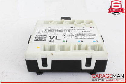 15-18 Mercedes W205 C300 Front Left Driver Side Door Control Module