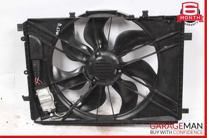 08-18 Mercedes CLS400 GLK350 C300 Engine Radiator Cooling Fan Motor Shroud Assy
