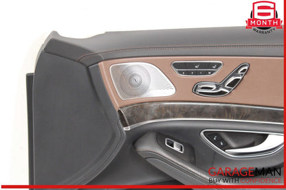 14-20 Mercedes W222 S550 S450 S560 Front Right Passenger Side Door Panel OEM
