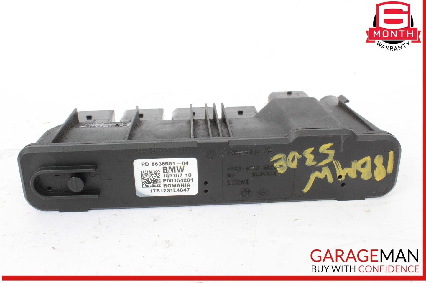 17-20 BMW 530E Integrated Supply Computer Control Module Unit 8638551 OEM