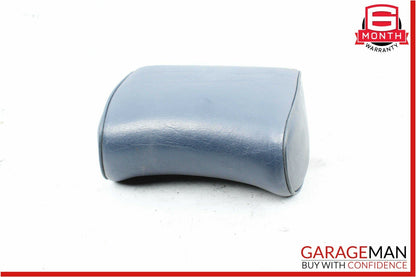 81-85 Mercedes W126 300SD Front Left or Right Seat Headrest Head Rest Blue OEM