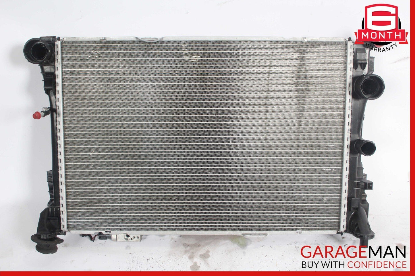 12-15 Mercedes R172 SLK250 Engine Cooling Radiator Air A/C Condenser Oil Cooler