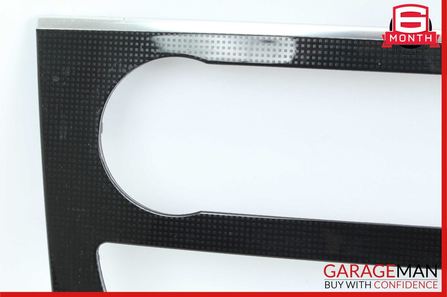 06-12 Mercedes W164 ML350 GL450 Center Console Control Trim Bezel Panel Black