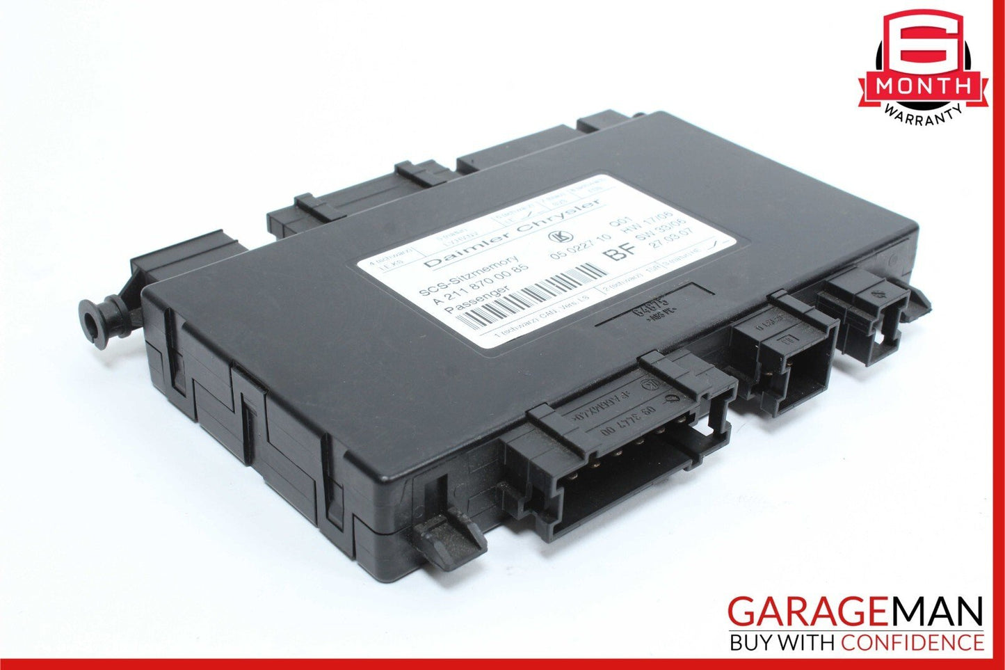 03-11 Mercedes W211 E350 GL450 Front Right Seat Control Module 2118700085 OEM