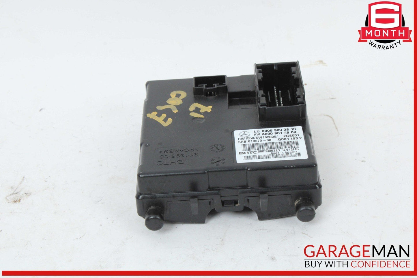 17-19 Mercedes W213 E300 Climate Control Module 0009003810 OEM