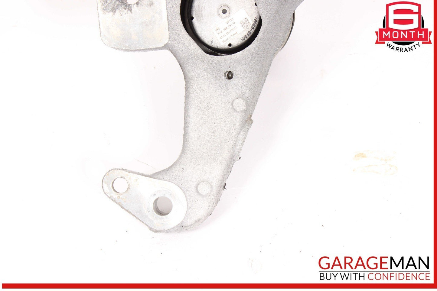 11-18 Porsche Cayenne 958 3.0L Front Engine Crossmember Mount Bracket OEM
