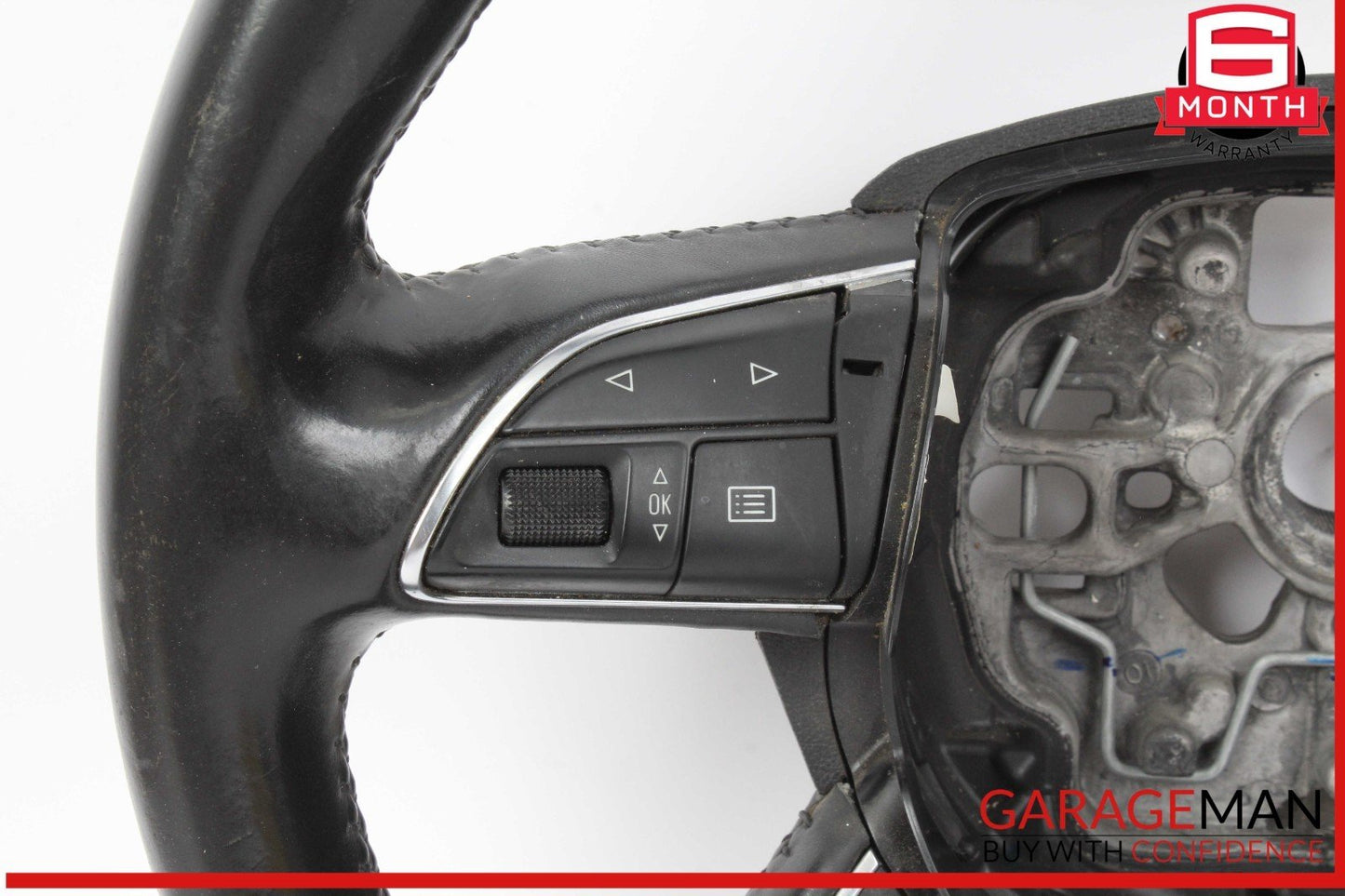 12-18 Audi A7 Front Left Driver Side Steering Wheel Black 4G0419091M OEM