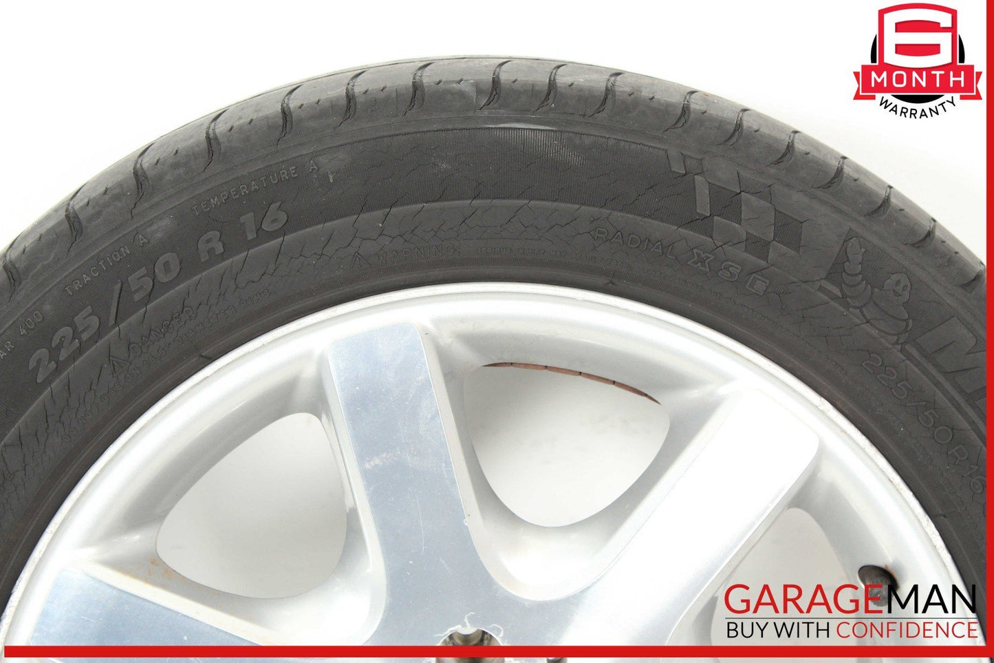 97-04 Mercedes R170 SLK230 SLK320 Rear Wheel Tire Rim 8Jx16H2 ET30 OEM