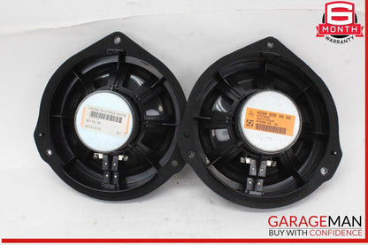 08-18 Mercedes W204 C250 Front Left and Right Side Door Audio Speaker Set OEM