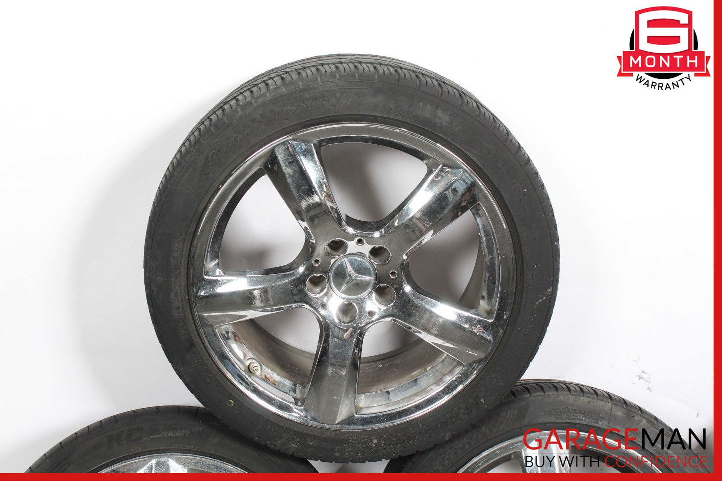 12-18 Mercedes W218 CLS550 8.5 x R18 18" Complete Wheel Tire Rim Set of 4 Pc OEM