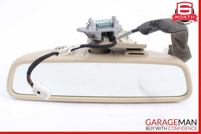 08-14 Mercedes W204 C300 C350 Front Top Upper Rear View Mirror Assembly Beige
