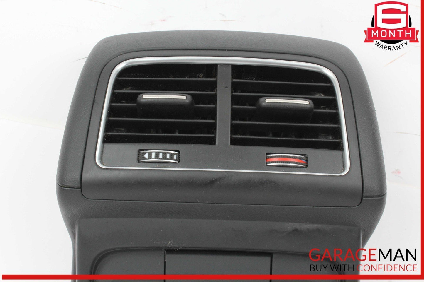 14-17 Audi SQ5 Rear Center Console AC A/C Air Conditioning Air Vent Trim OEM
