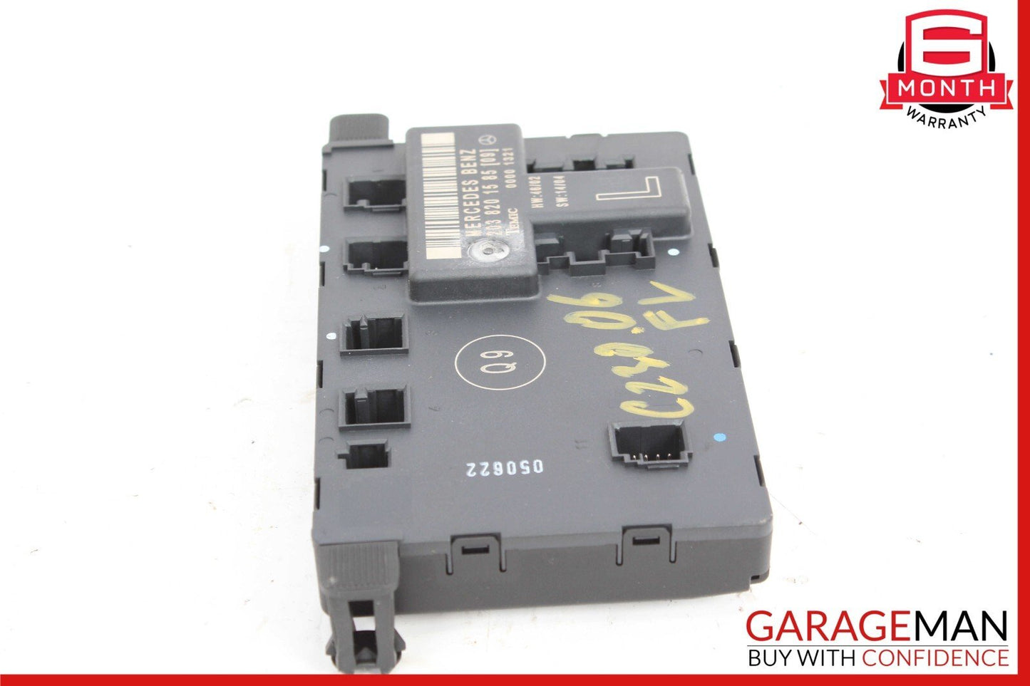 01-07 Mercedes W203 C230 C280 C320 Front Left Door Control Module 2038201585 OEM