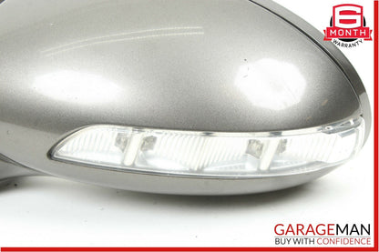 06-08 Mercedes W219 CLS500 CLS550 Front Left Side Mirror Door Rear View Gray OEM