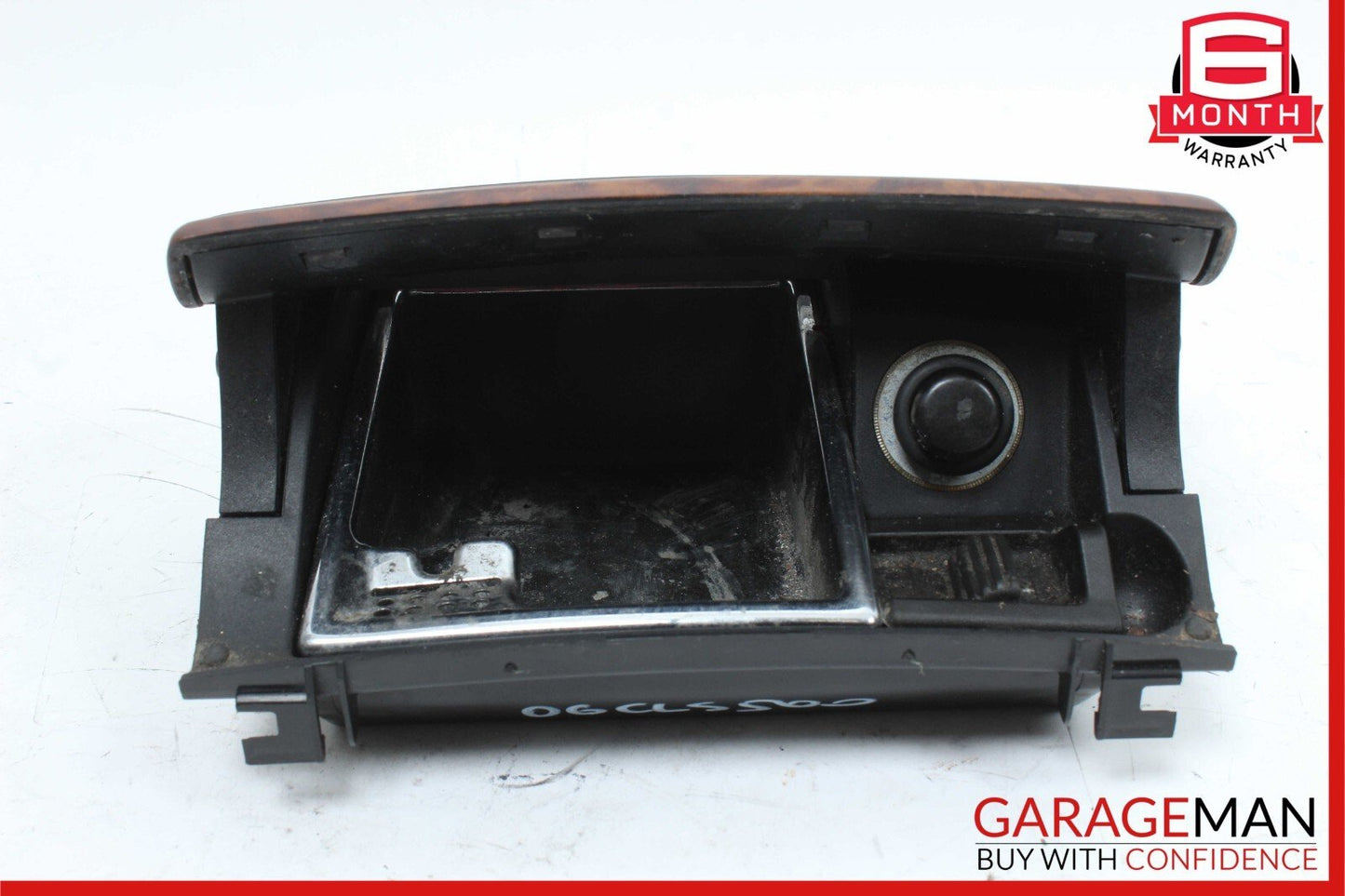03-11 Mercedes W219 CLS500 CLS550 Center Pocket Ashtray Ash Tray Wood OEM
