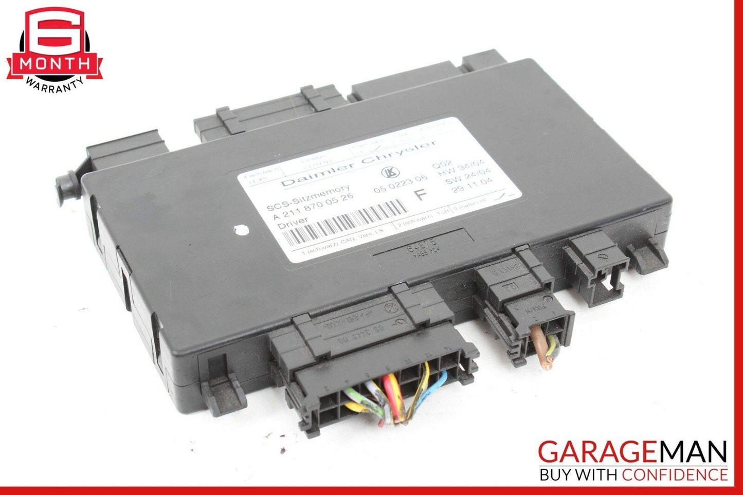 03-11 Mercedes W219 CLS500 E500 Front Left Driver Side Seat Control Module OEM