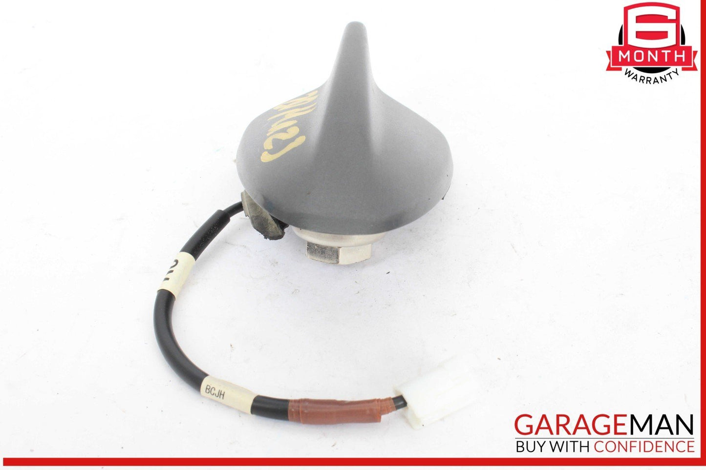 19-23 Mazda 3 Rear Center Roof Shark Fin Antenna Gray OEM