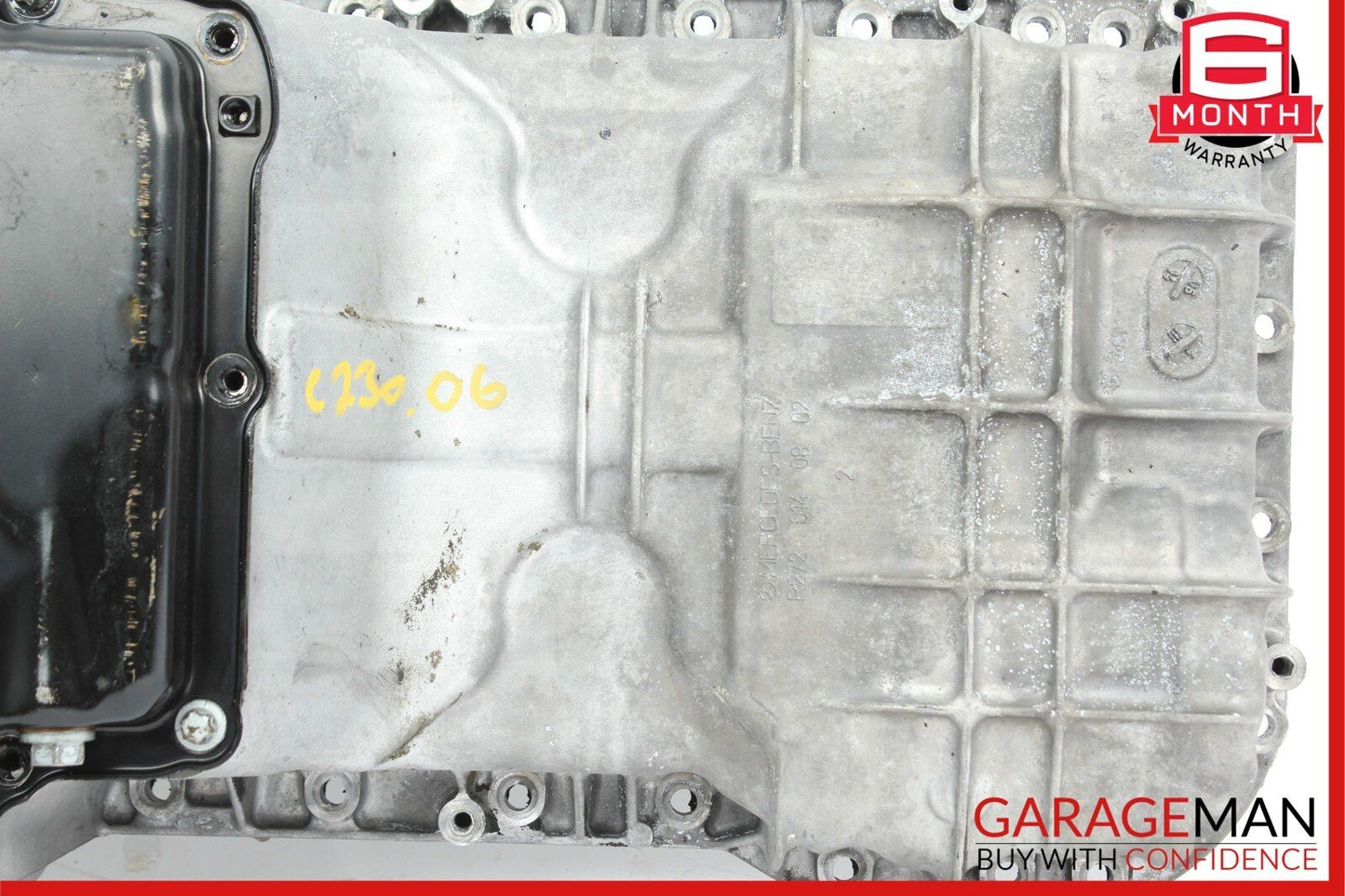 05-11 Mercedes C230 E350 C350 CLK350 Engine Upper Oil Sump Baffle Pan Assembly