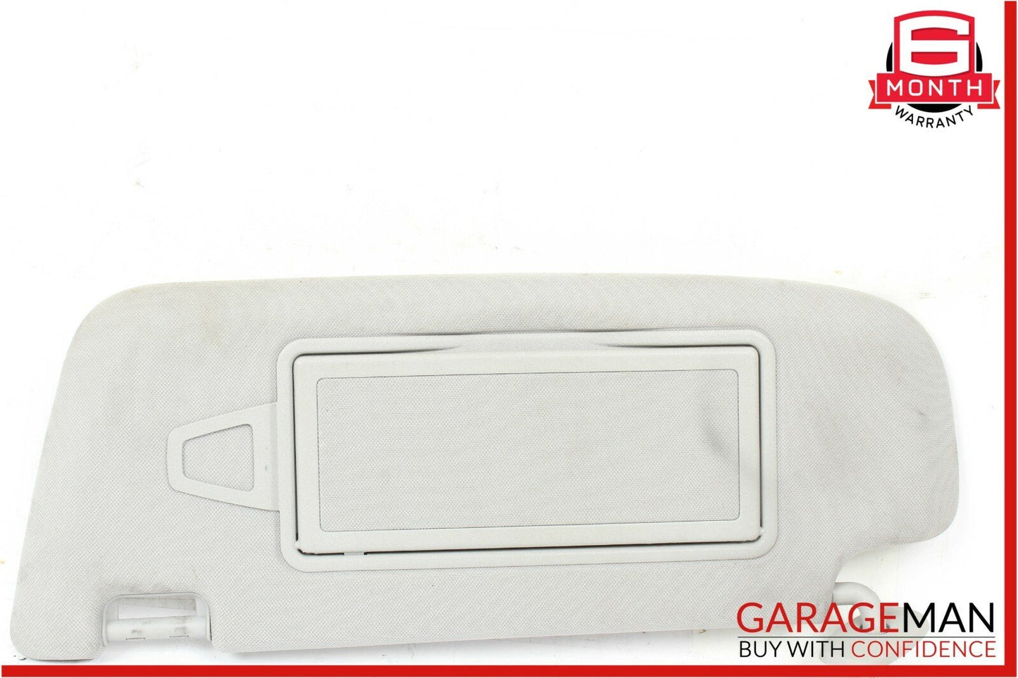 07-13 Mercedes CL600 S550 Front Left Sun Visor Sunvisor Shade Cover Grey Suede