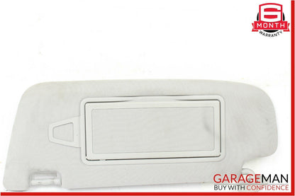 07-13 Mercedes CL600 S550 Front Left Sun Visor Sunvisor Shade Cover Grey Suede