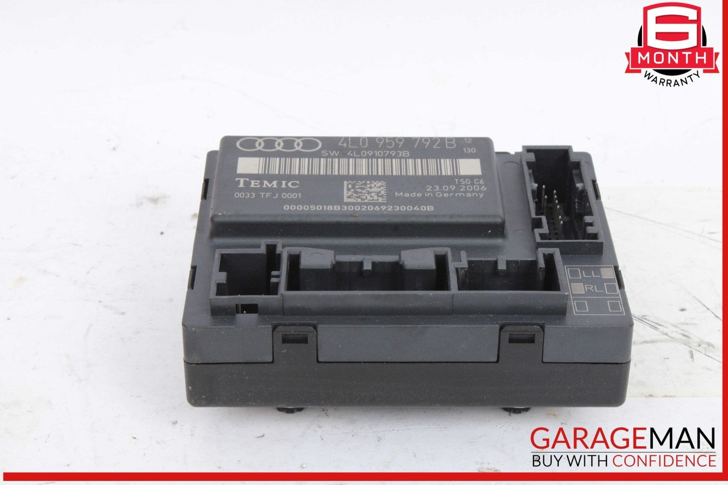 07-09 Audi Q7 Front Right Passenger Side Door Control Module Unit 4L0959792B OEM
