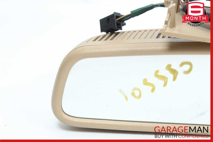 07-13 Mercedes W221 S550 S63 AMG Interior Top Upper Rear View Mirror Brown OEM