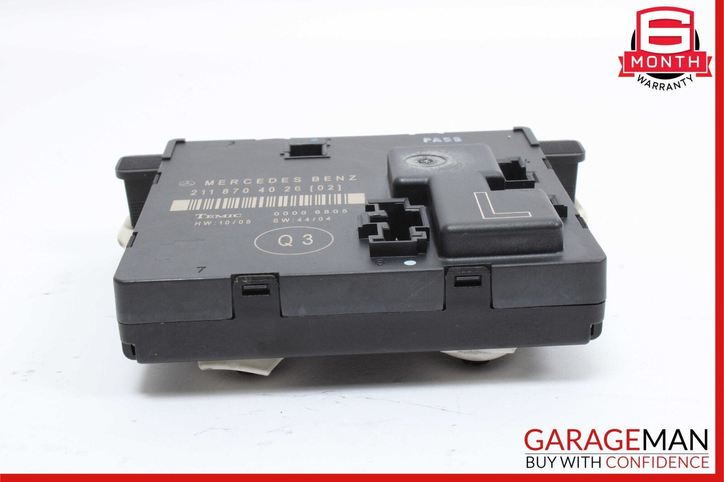 03-09 Mercedes W211 E350 E550 E63 AMG Rear Left Side Door Control Module Unit