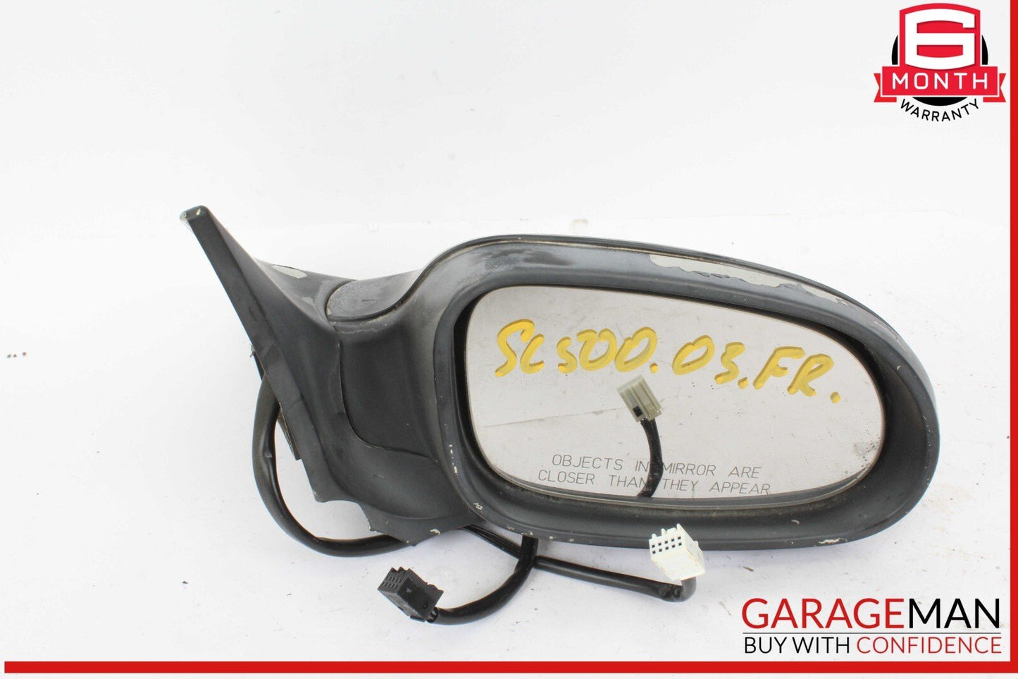 03-08 Mercedes R230 SL500 SL550 Front Right Side Mirror Door Rear View OEM