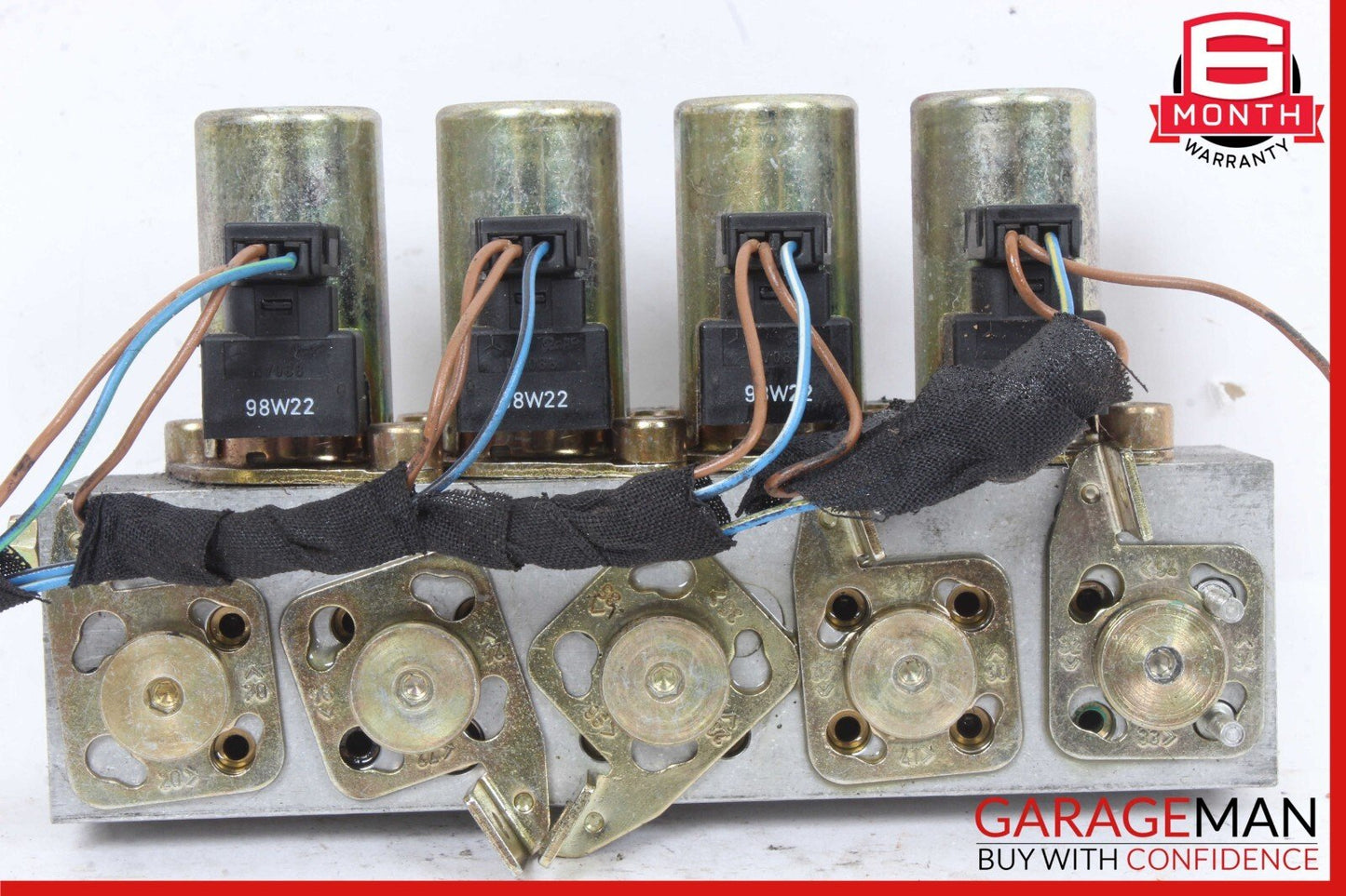 90-02 Mercedes R129 500SL SL500 Left Side Top Hydraulic Valve Block Solenoid OEM